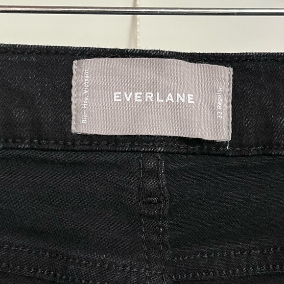 Everlane High Waist Straight Jeans Black Size 32 - Picture 8 of 12